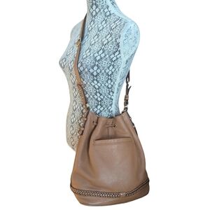 Danier Leather Drawstring Bag